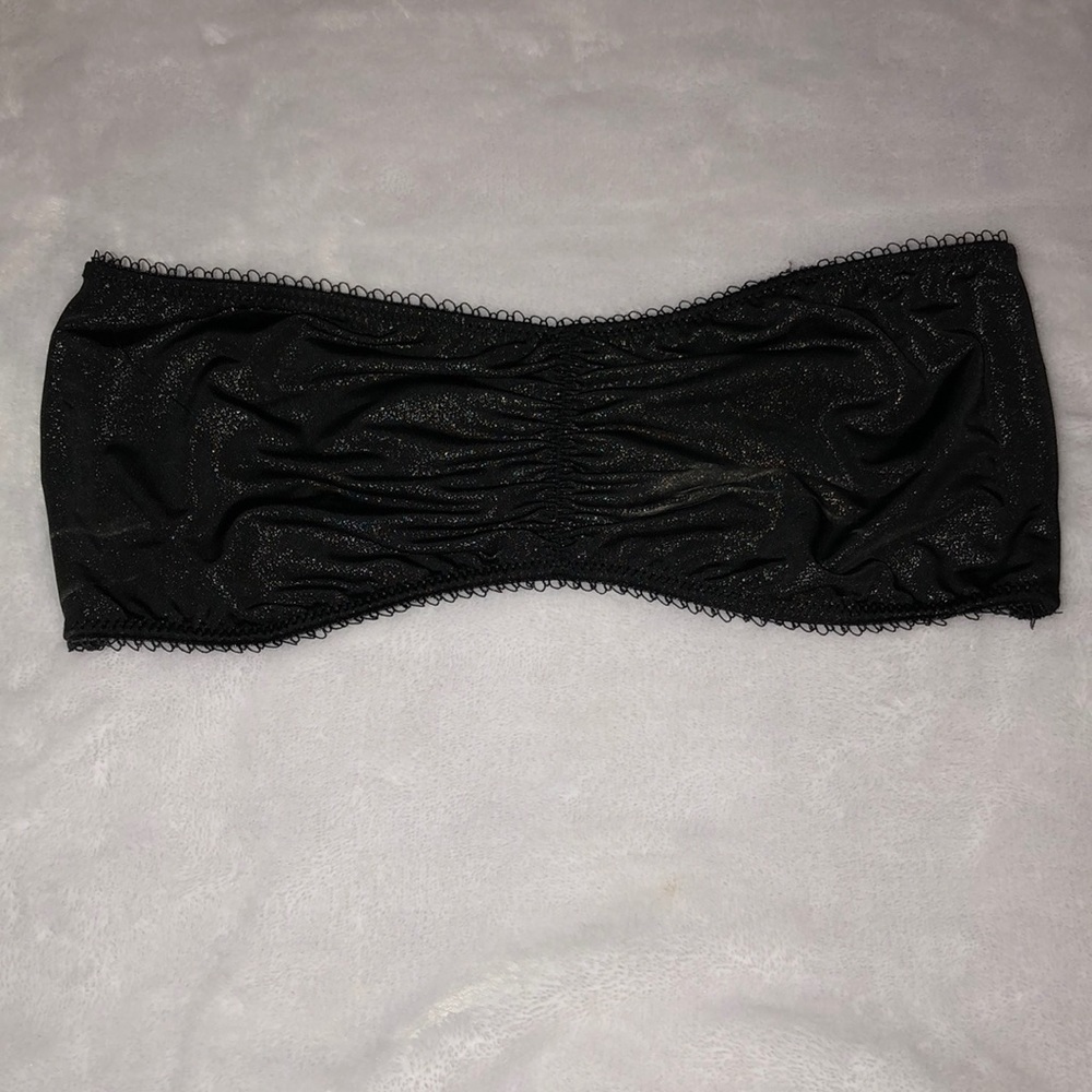Sparkly Black Bandeau